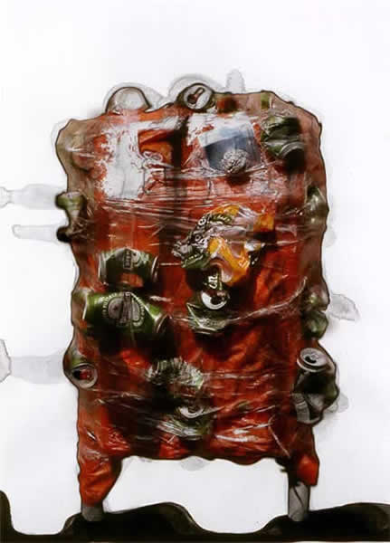 Untitled. 2004. Mixed media on paper. 42 x 29,7 cm
