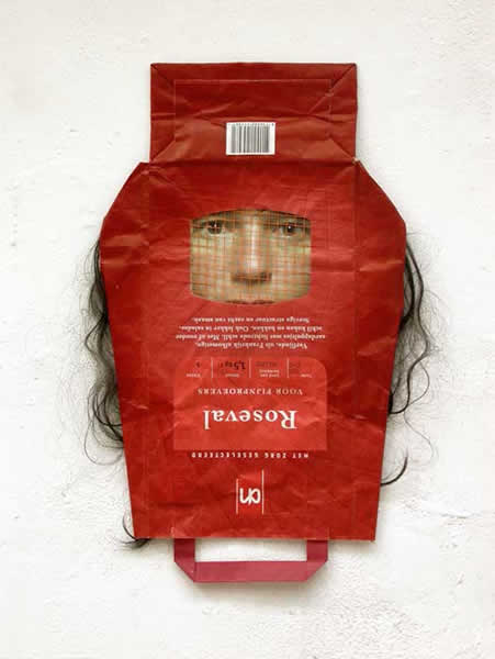 ‘Rozeval’. 2005. Mixed media on paper. 60 x 46 cm