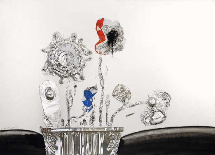 Untitled. 2011. Mixed media on paper. 45 x 32,5 cm