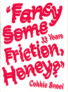 Fancy some friction, honey?